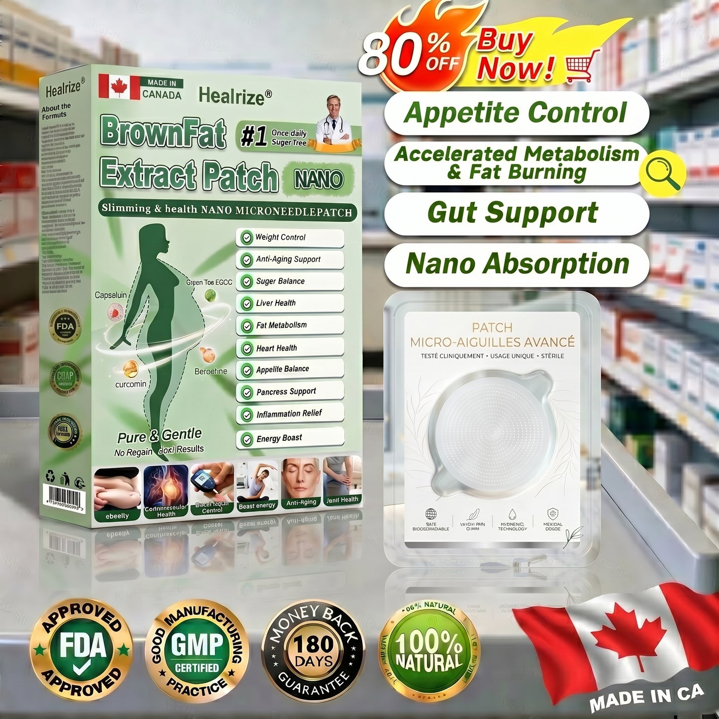 Once Daily, Visible Changes in 7 Days 👩‍⚕️𝐇𝐞𝐚𝐥𝐫𝐢𝐳𝐞® 𝑴𝒐𝒓𝒊𝒏𝒈𝒂 & 𝑩𝒆𝒓𝒃𝒆𝒓𝒊𝒏𝒆 10-𝑰𝑵-1 𝑨𝒅𝒗𝒂𝒏𝒄𝒆𝒅 𝑵𝒂𝒏𝒐 𝑴𝒊𝒄𝒓𝒐𝒏𝒆𝒆𝒅𝒍𝒆 𝑷𝒂𝒕𝒄𝒉 🏅 𝐎𝐛𝐞𝐬𝐢𝐭𝐲, 𝐃𝐢𝐚𝐛𝐞𝐭𝐞𝐬, 𝐒𝐥𝐞𝐞𝐩 𝐀𝐩𝐧𝐞𝐚, 𝐀𝐧𝐝 𝐉𝐨𝐢𝐧𝐭 𝐈𝐬𝐬𝐮𝐞𝐬🏆🌵 02