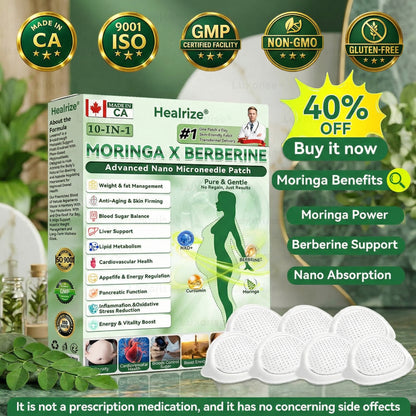 Once Daily, Visible Changes in 7 Days 👩‍⚕️𝐇𝐞𝐚𝐥𝐫𝐢𝐳𝐞® 𝑴𝒐𝒓𝒊𝒏𝒈𝒂 & 𝑩𝒆𝒓𝒃𝒆𝒓𝒊𝒏𝒆 10-𝑰𝑵-1 𝑨𝒅𝒗𝒂𝒏𝒄𝒆𝒅 𝑵𝒂𝒏𝒐 𝑴𝒊𝒄𝒓𝒐𝒏𝒆𝒆𝒅𝒍𝒆 𝑷𝒂𝒕𝒄𝒉 🏅 𝐎𝐛𝐞𝐬𝐢𝐭𝐲, 𝐃𝐢𝐚𝐛𝐞𝐭𝐞𝐬, 𝐒𝐥𝐞𝐞𝐩 𝐀𝐩𝐧𝐞𝐚, 𝐀𝐧𝐝 𝐉𝐨𝐢𝐧𝐭 𝐈𝐬𝐬𝐮𝐞𝐬🔴03