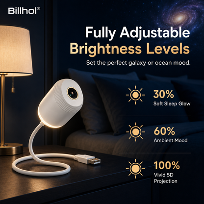 Billhol® Night Light Projector – Smart Holographic Star Projector
